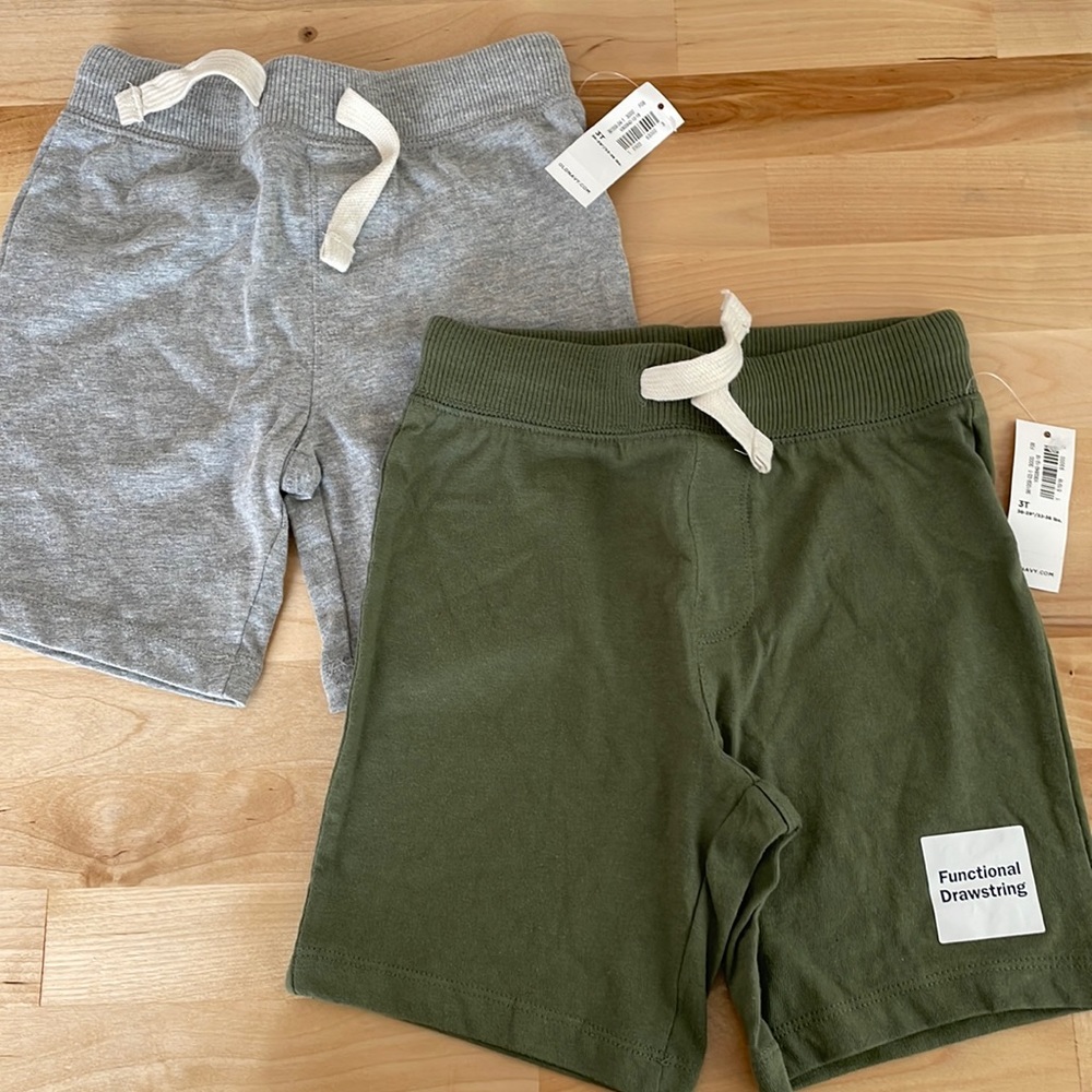 Two pairs of 3T shorts